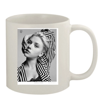 Scarlett Johansson 11oz White Mug