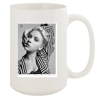 Scarlett Johansson 15oz White Mug