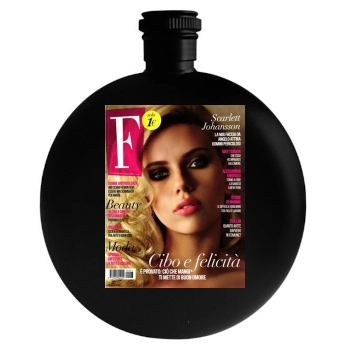 Scarlett Johansson Round Flask