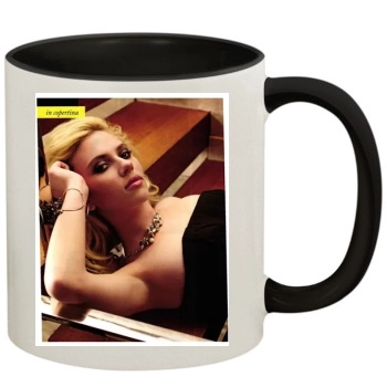 Scarlett Johansson 11oz Colored Inner & Handle Mug