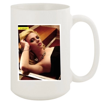 Scarlett Johansson 15oz White Mug