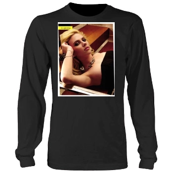 Scarlett Johansson Men's Heavy Long Sleeve TShirt