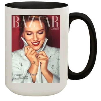 Scarlett Johansson 15oz Colored Inner & Handle Mug