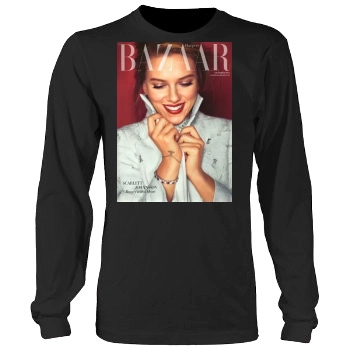 Scarlett Johansson Men's Heavy Long Sleeve TShirt