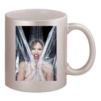 Scarlett Johansson 11oz Metallic Silver Mug