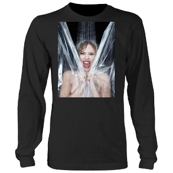 Scarlett Johansson Men's Heavy Long Sleeve TShirt