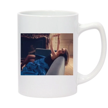 Scarlett Johansson 14oz White Statesman Mug