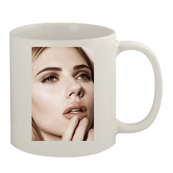 Scarlett Johansson 11oz White Mug