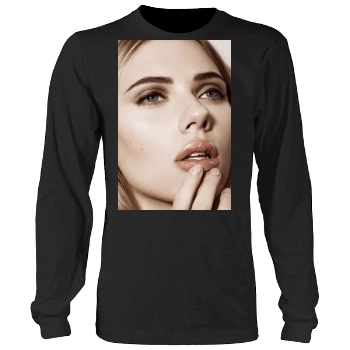 Scarlett Johansson Men's Heavy Long Sleeve TShirt