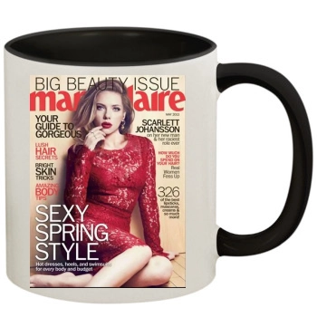 Scarlett Johansson 11oz Colored Inner & Handle Mug