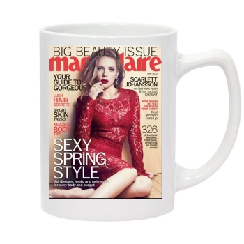 Scarlett Johansson 14oz White Statesman Mug