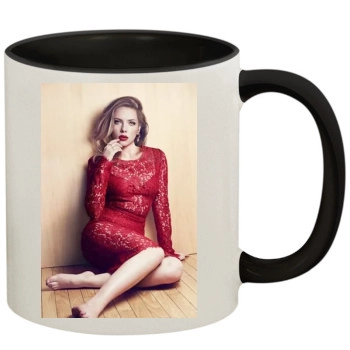 Scarlett Johansson 11oz Colored Inner & Handle Mug