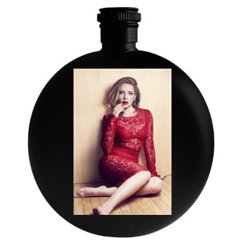 Scarlett Johansson Round Flask