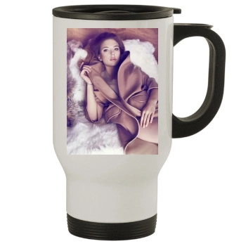 Scarlett Johansson Stainless Steel Travel Mug