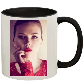 Scarlett Johansson 11oz Colored Inner & Handle Mug