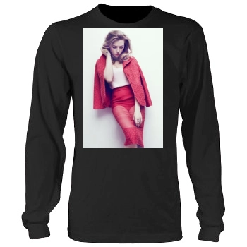 Scarlett Johansson Men's Heavy Long Sleeve TShirt