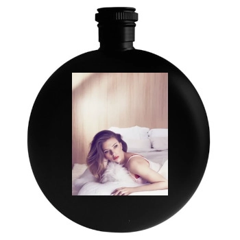 Scarlett Johansson Round Flask