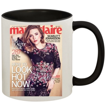 Scarlett Johansson 11oz Colored Inner & Handle Mug