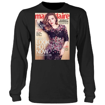 Scarlett Johansson Men's Heavy Long Sleeve TShirt