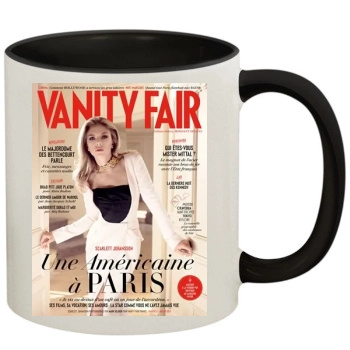 Scarlett Johansson 11oz Colored Inner & Handle Mug