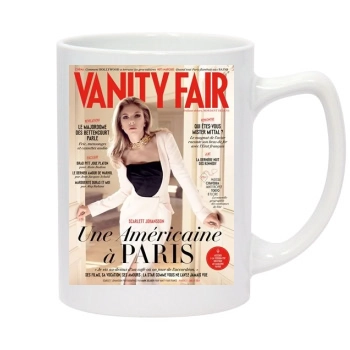 Scarlett Johansson 14oz White Statesman Mug