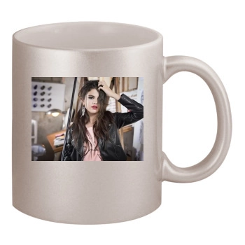 Selena Gomez 11oz Metallic Silver Mug