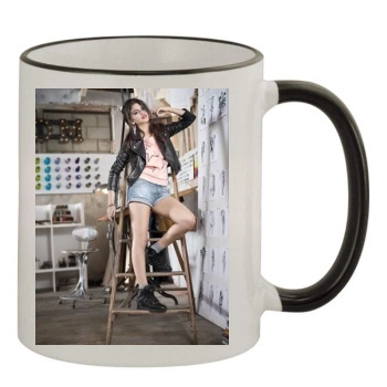 Selena Gomez 11oz Colored Rim & Handle Mug