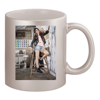 Selena Gomez 11oz Metallic Silver Mug