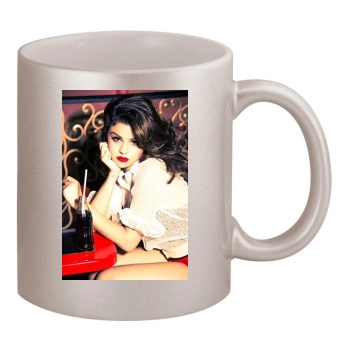 Selena Gomez 11oz Metallic Silver Mug