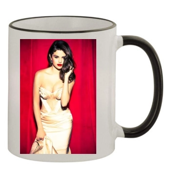 Selena Gomez 11oz Colored Rim & Handle Mug