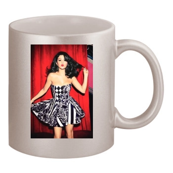 Selena Gomez 11oz Metallic Silver Mug