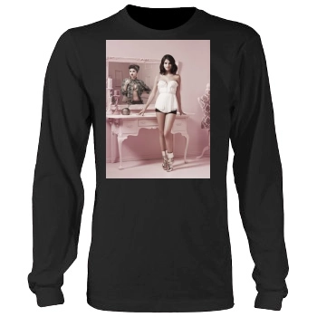 Selena Gomez Men's Heavy Long Sleeve TShirt