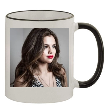 Selena Gomez 11oz Colored Rim & Handle Mug