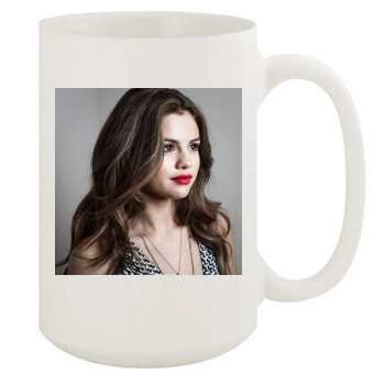 Selena Gomez 15oz White Mug