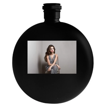 Selena Gomez Round Flask