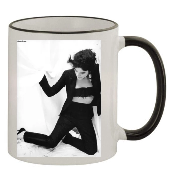 Selma Blair 11oz Colored Rim & Handle Mug