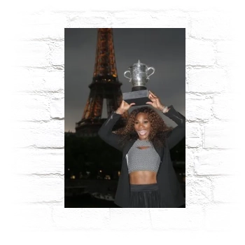 Serena Williams Metal Wall Art