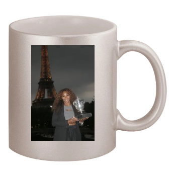 Serena Williams 11oz Metallic Silver Mug