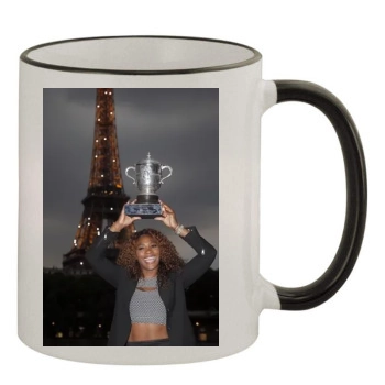 Serena Williams 11oz Colored Rim & Handle Mug