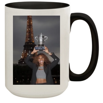 Serena Williams 15oz Colored Inner & Handle Mug