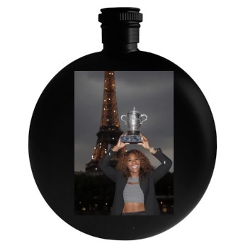 Serena Williams Round Flask