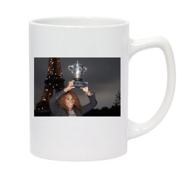 Serena Williams 14oz White Statesman Mug