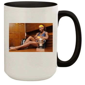 Serena Williams 15oz Colored Inner & Handle Mug