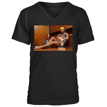 Serena Williams Men's V-Neck T-Shirt