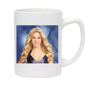 Shakira 14oz White Statesman Mug