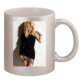 Shakira 11oz Metallic Silver Mug