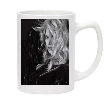 Shakira 14oz White Statesman Mug