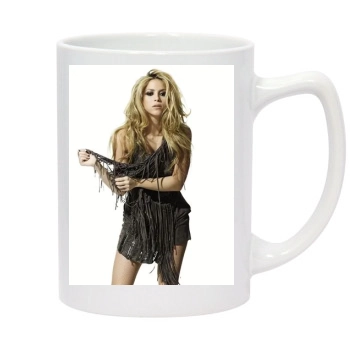 Shakira 14oz White Statesman Mug