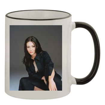 Shannen Doherty 11oz Colored Rim & Handle Mug