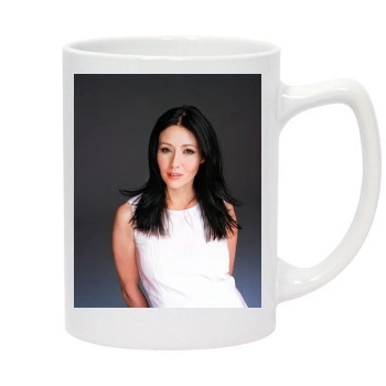 Shannen Doherty 14oz White Statesman Mug